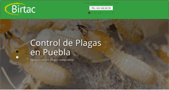 Desktop Screenshot of fumigacionespuebla.com