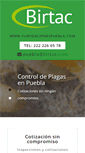 Mobile Screenshot of fumigacionespuebla.com